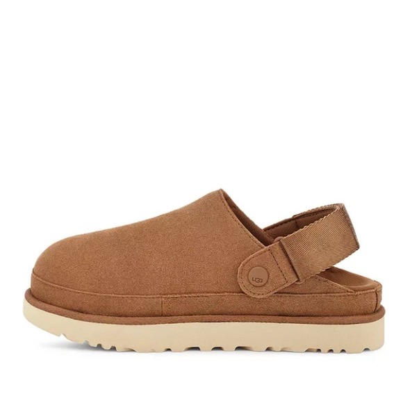 UGG® Women's Goldenstar Slip On Slingback Clogs, Chestnut New - Picture 5 of 16